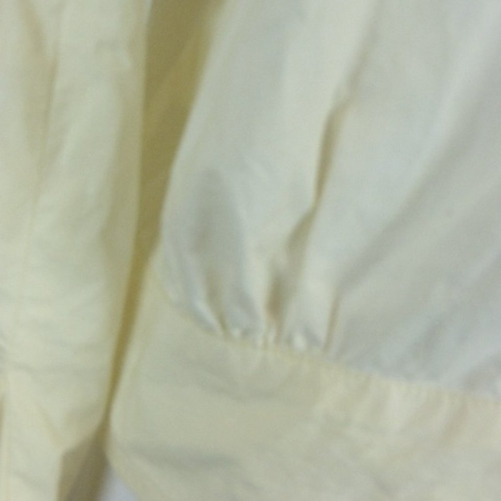 SEE BY CHLOE COTTON BUTTON FRONT snap self belt JACKET 6 made in Italy cream - Picture 5 of 7